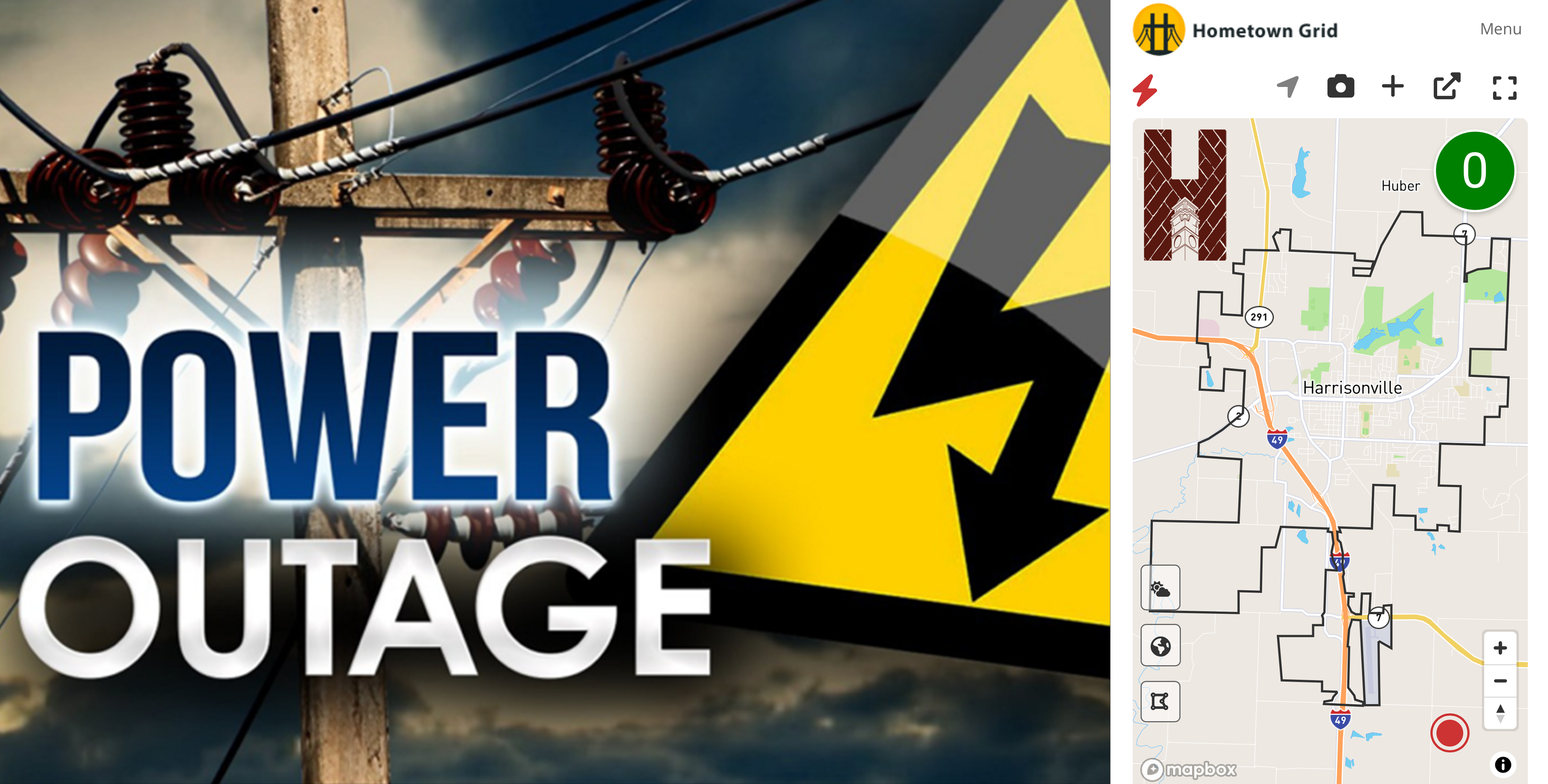 Hometown grid screenshot